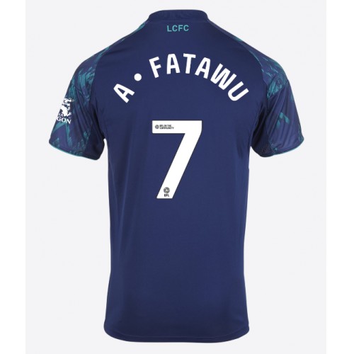 Leicester City Issahaku Fatawu #7 Replika Bortatröja 2025-26 Kortärmad